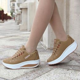 Casual Shoes Women's Vulcanised Colorblocking Design Soft Comfortable Thick Bottom Korean Travel Flat Sapato Feminino