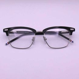 2024 New High Quality 10% OFF Luxury Designer New Men's and Women's Sunglasses 20% Off Myopia glasses tb711 box myopia frame fashion Korean optical lens