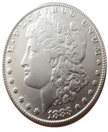 90 Silver US Morgan Dollar 1883PSOCC NEWOLD Colour Craft Copy Coin Brass Ornaments home decoration accessories1279693