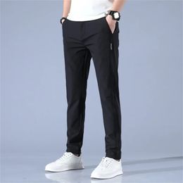 Spring Autumn Golf Pants Men Fashion Elasticity Wear Mens Trousers Sports Long Casual Work Customised image 240401