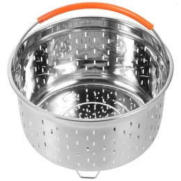 Double Boilers Stainless Steel Rice Steamer Pot Strainer Steamed Stuffed Bun Basket For Metal Tamale