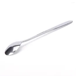 Coffee Scoops 1 Pc 16cm Long Handle Durable Stainless Steel Tea Spoons Ice Cream Cutlery