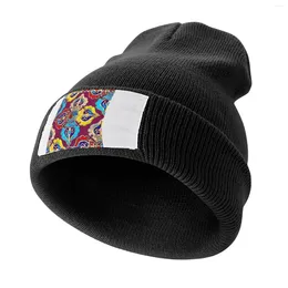 Berets DOUBLE DORJE Knitted Cap Hip Hop Dad Hat Men Caps Women's