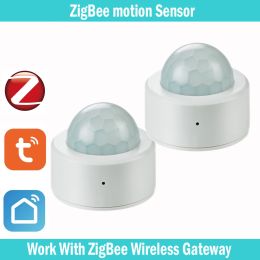 Detector Tuya Zigbee PIR Motion Detector Human Motion Sensor Smart Home Security Smart Life Works With Alexa Google Home