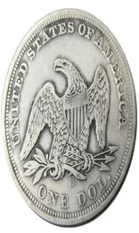 US 18461860O Seated Liberty Dollar craft Silver Plated Copy Coins metal dies manufacturing factory 6141330