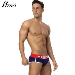 Underpants 6pc/lot Brand Men Briefs High Quality Man Underwear Cotton Sexy Cueca Gay Solid Male