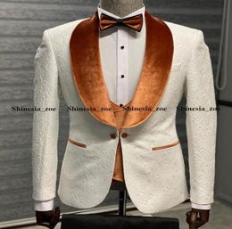 Designer Fashion Men Suits Customised Groom Tuxedos Slim Fit 2022 Dinner Prom Party Blazer JacketJacketPants5860369