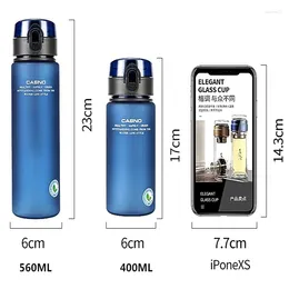 Water Bottles BPA Free Leak Proof Sports Bottle High Quality Tour Hiking Portable My Favourite Drink 400ml 560ml