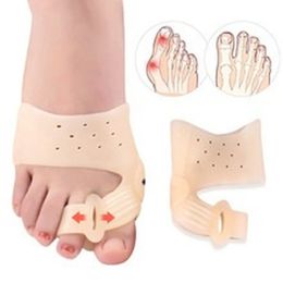 NEW 2pcs Soft Bunion Corrector Toe Separator Corrector Medical Device Toe Corrector Hallux Valgus Foot Care Pedicure Orthotics
