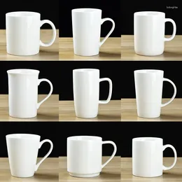 Mugs Mug Ceramic Cup Solid Colour Customization Company Advertising Gift DIY Po Printing Drinking