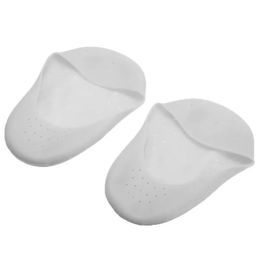 1 Pair Silicone Foot Chapped Care Tool Moisturising Gel Heel Socks Cracked Skin Care Protector Pedicure Health Monitors Massager- for Silicone Heel Skin Protector