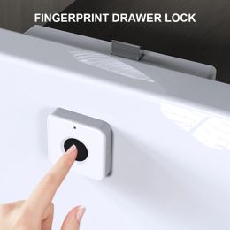 Lock Smart Biometric Fingerprint Lock Drawer Electronic Lock Privacy File Storage Keyless Residential Security Protection for Home
