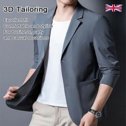 Men's Suits Stay Classy And Comfortable Stylish Lightweight Casual Blazer For Spring Summer