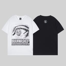 Mens cotton T-shirt Designer brand hellstar shirts big size street youth mens t shirts Big Eye brand LOGO print hellstar studio mens short sleeve top S-3XL