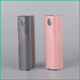 Storage Bottles 1pc 10Ml Square Metal Case Glass Tank Perfume Bottle Aluminium Nozzle Spray Refillable Parfum Cosmetic Container