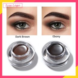 Brushes Private Label Professional Eyebrow Gel Eyebrow Enhancer Brow Pomade Tint Wholesale Makeup Eyebrow Brown with Brow Brush Tools