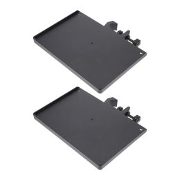 Stand 2 Pcs Sound Card Tray Holder Storage ABS Clamp Microphone Stand Universal Support Clampon Shelf Rack