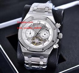 4 Style men Luxury Skeleton watch 44MM 26347TIGGD004CA02 brown Dial Tourbillon Stainless Steel bracelet Automatic Mens Watch Wa4787976