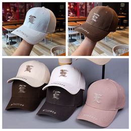 Luxury designer baseball cap casual luxury solid color printed canvas men's fashionable sunshine men's and women's hats 2024 hot selling