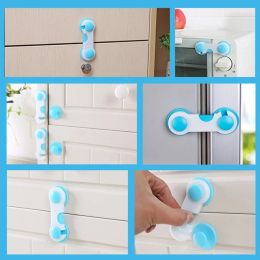 Lock Plastic Cabinet Lock Child Baby Safety LockCupboard Cabinet Door Drawer Safety Locks Children Security Protector Baby Care