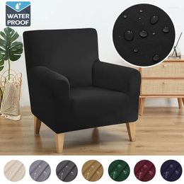 Chair Covers Sofa Card Seat Cover Four Seasons Household El Office Antifouling Elastic Solid Single Person