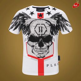 Plein Bear t Shirt Mens Designer Tshirts Brand Clothing Rhinestone Skull Men T-shirts Classical High Quality Hip Hop Streetwear Tshirt Casual Top Tees Pb 11404 BPHN