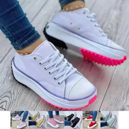 Casual Shoes Women Canvas Sport Sneaker Athletic Female Running Fashion White Tennis Platform Basketball Comfortable Free