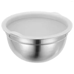 Bowls Metal Bowl Mixing Home Stainless Steel Basin Household Washing Big For Salad
