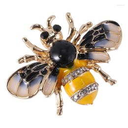 Brooches Fashionable Bumble Bee Crystal Brooch Pin Costume Badge Party Jewellery Gift Fashion