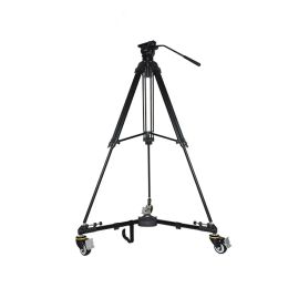 Monopods Tripod Legs Vx600 Tripod Dolly Photography Heavy Duty with Wheels and Adjustable Leg Mounts for Dslr