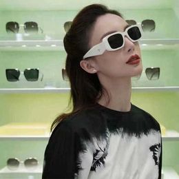 2024 Designer fashion New luxury designer P family's new rectangular box Personalised small frame sunglasses can paired with myopia for both men and women SPR17WS