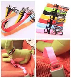 Adjustable Pet Dog Safety Seat Belt Nylon Jewellery Pets Puppy Lead Leash Dogs Harness Vehicle Seatbelt Supplies Travel Clip7401905