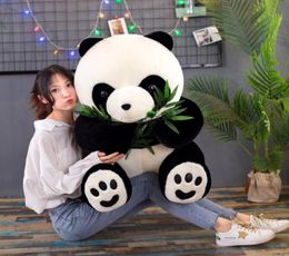 Cute Simulation Animal Panda Plush Toy Giant Soft Hug Bear Doll National Treasure for Children Gift Decoration 35inch 90cm DY509477023339