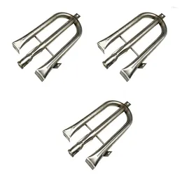 Tools 3X Replacement Parts Gas Burner Tube Durable Stainless Steel BBQ Grills U Shaped