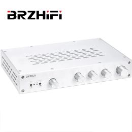 Amplifier BRZHIFI Audio Classic Pure Class A Preamplifier FV2020 Highmedium Bass Adjustment Amplifier HIFI Home Sound