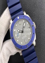 Blue Ceramic Bezel Watches Mens Watch Men Automatic 9010 Diver 300M Grey Skin Dial Submersible 959 Sport VS Firenze 42mm Rub5430545