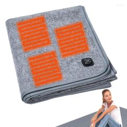 Blankets Soft Heated 160x150cm Exquisite Washable Heat Pad For Winter USB Electric Heating Blanket Multifunctional Fast