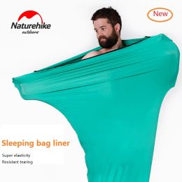 Gear Naturehike Outdoor Travel High Elasticity Sleeping Bag Liner Portable Carry Sheet Hotel Anti Dirty Sleeping Bag