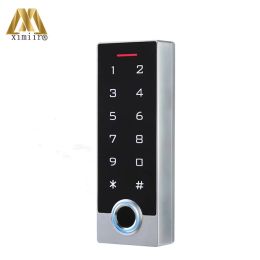 Device IP68 Waterproof Outdoor Fingerprint Password Keypad Access Control Reader TF2 for Security Door Lock System Gate Opener Use