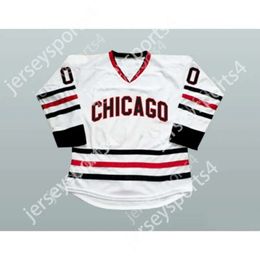 Gdsir Custom CLARK GRISWOLD 00 CHICAGO ALTERNATE HOCKEY JERSEY NEW Top Ed S-M-L-XL-XXL-3XL-4XL-5XL-6XL