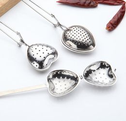 Stainless Steel Heart Tea Infuser with Handle Star Ball Mesh Tea Making Metal Philtre Multifunction Kitchen Utensils1813418