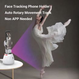 Microphones Face Tracking Phone Holder Non App Version Camera Auto Tracking Support External Tripod Stand