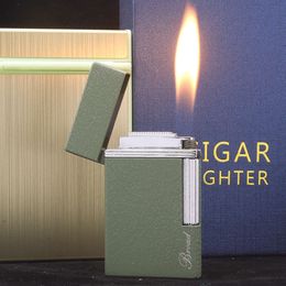 Classic Ultra-thin Lang Statement Fire Grinding Wheel Lighter Steel Sound Crisp Sound Iatable Soft Fire Ignition