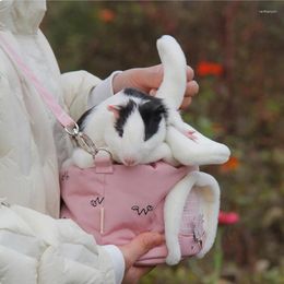Cat Carriers Small Pet Carrier Bag Little Outing Backpack House Nest Portable Hamster Travel Single Shoulder Handbag