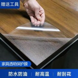 Window Stickers Furniture Film Transparent Protective Solid Wood Dining Table Coffee Marble Tabletop Stove Anti Oil Stain Prote