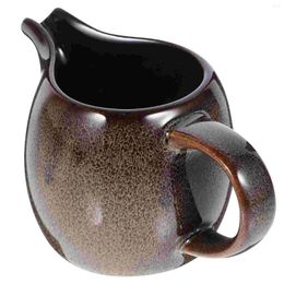 Dinnerware Sets Ceramic Creamer Gravy Boat Pitcher Handle Syrup Dispenser Terrarium Pourer Serving