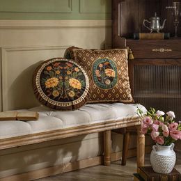 Pillow Vintage Luxury S Hugging Nordic Tassel Designer Protector Filling Aesthetic Sofa Living Room Cojines Home Decor