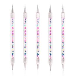 Gel Painting Drawing Nail Art Dotting Pen Acrylic Caviar Brush Salon Decorations Manicure Tools Kit