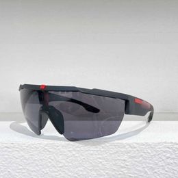2024 New High Quality New luxury designer P's large frame riding sunglasses net red stars ski goggles SPS03X-F Sunglasses