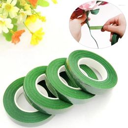 Party Decoration Artificial Floral Stem Tape Wrapping Florist Green Tapes Wrap Self-adhesive Bouquet DIY Craft Supplies